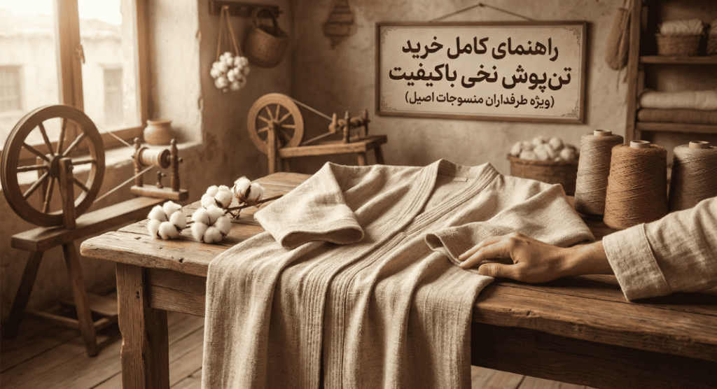 تن‌پوش چیست؟ راهنمای کامل خرید تن‌پوش نخی باکیفیت (ویژه طرفداران منسوجات اصیل)